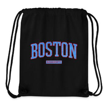 Boston Stadt Pride Emblem - Stanley/Stella recycelter Gym Bag - Schwarz - Vorne