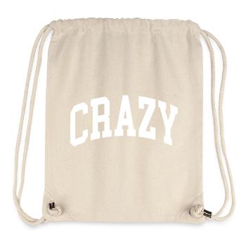 Crazy - Stanley/Stella recycelter Gym Bag - Naturweiß - Vorne