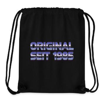 Original since 1985 - Stanley/Stella Recycled Gym Bag - black - Front