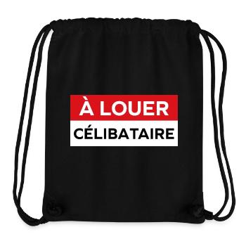 bachelor - Stanley/Stella Recycled Gym Bag - black - Front