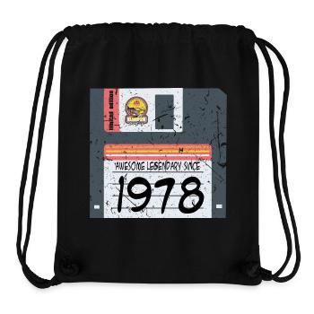 Nerd birthday 1978 - Stanley/Stella Recycled Gym Bag - black - Front