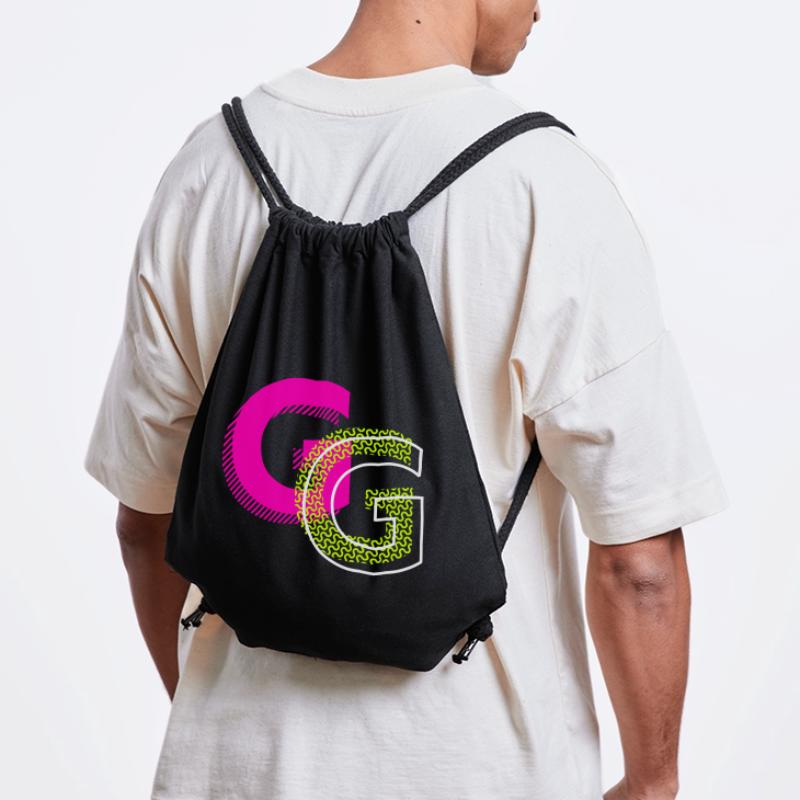 Anfangsbuchstabe G Stanley/Stella recycelter Gym Bag