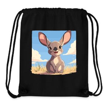 Wallabies Wallaby - Stanley/Stella Recycled Gym Bag - black - Front
