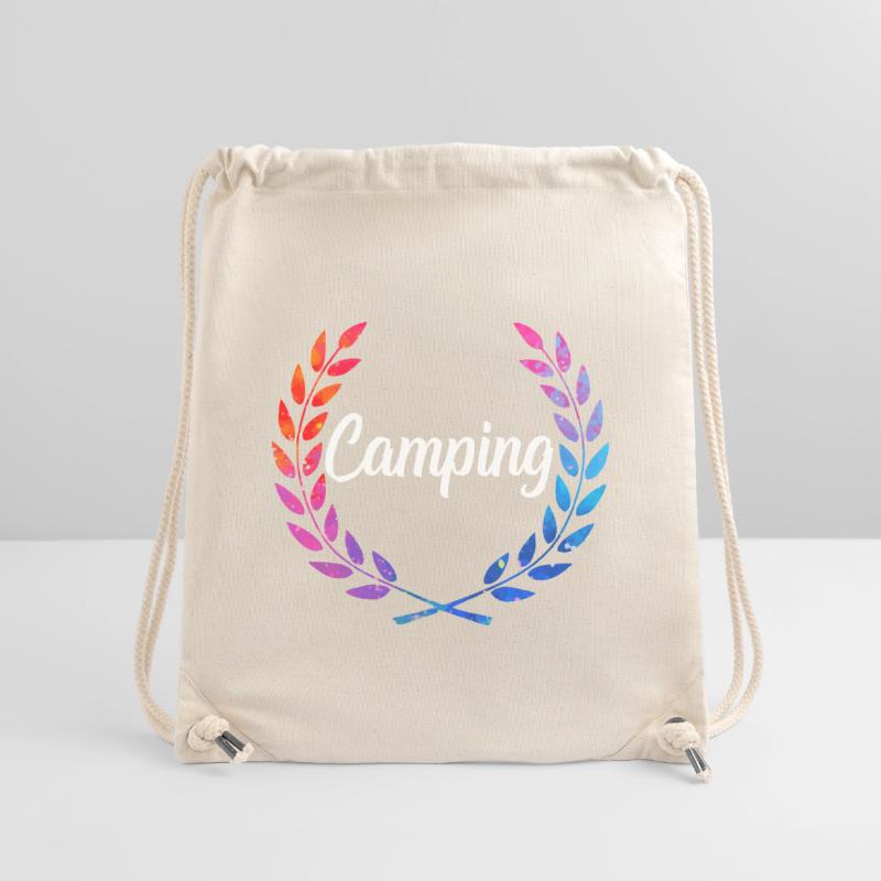 Camping Farblaurel Script Stanley/Stella recycelter Gym Bag