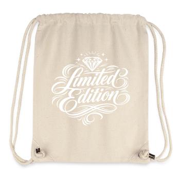 Limited Edition Lettering - Stanley/Stella Recycled Gym Bag - natural - Front