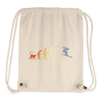 Development of a skier - Stanley/Stella Recycled Gym Bag - natural - Front