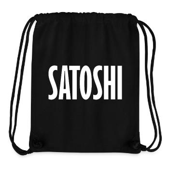 Satosh - Stanley/Stella recycelter Gym Bag - Schwarz - Vorne