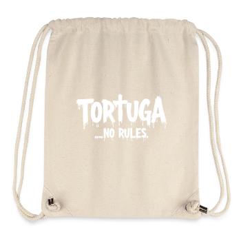 Tortuga – No Rules - Stanley/Stella Recycled Gym Bag - natural - Front