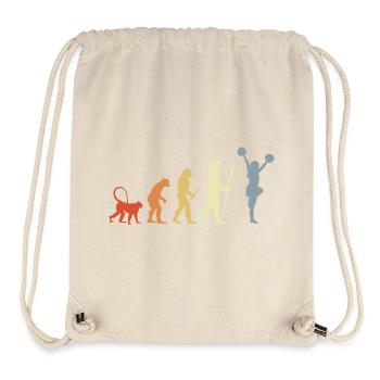 Vintage Cheerleader Evolution - Stanley/Stella Recycled Gym Bag - natural - Front