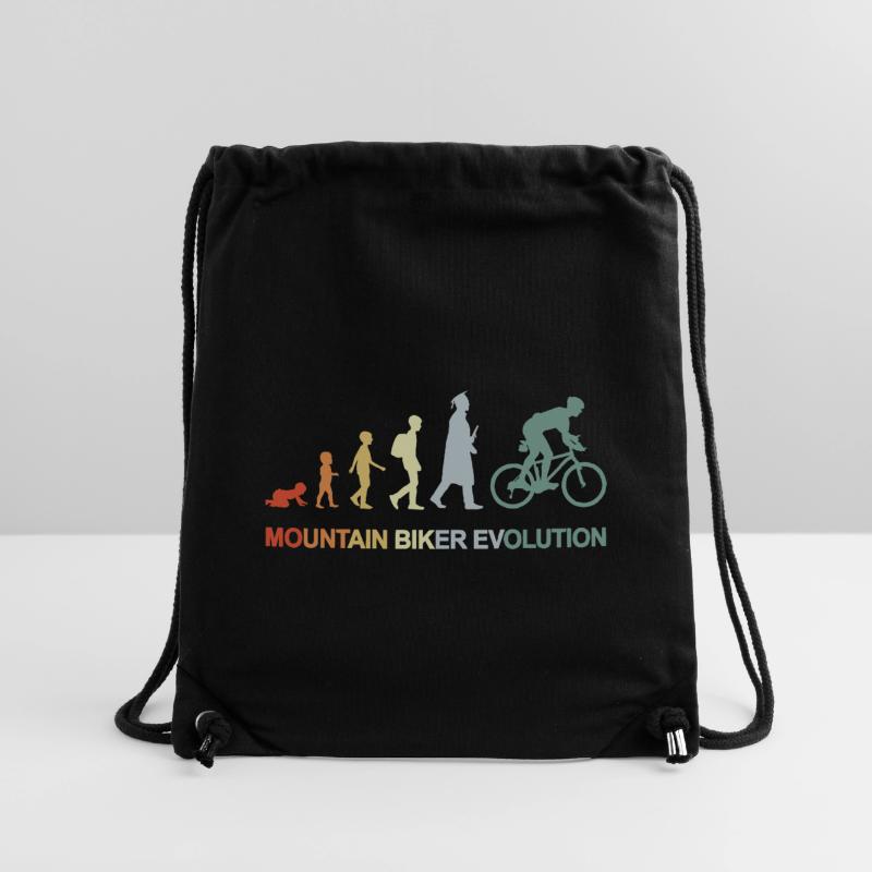 Mountain Biker Evolution Stanley/Stella Recycled Gym Bag