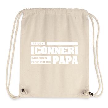 Naissance de Conner - Sac à cordon recyclé Stanley/Stella - blanc naturel - Devant