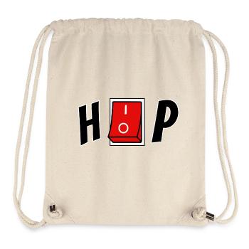 hip hop - Stanley/Stella Recycled Gym Bag - natural - Front