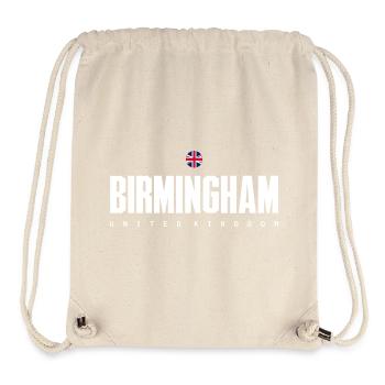 Birmingham Bold Union Typography - Stanley/Stella Recycled Gym Bag - natural - Front