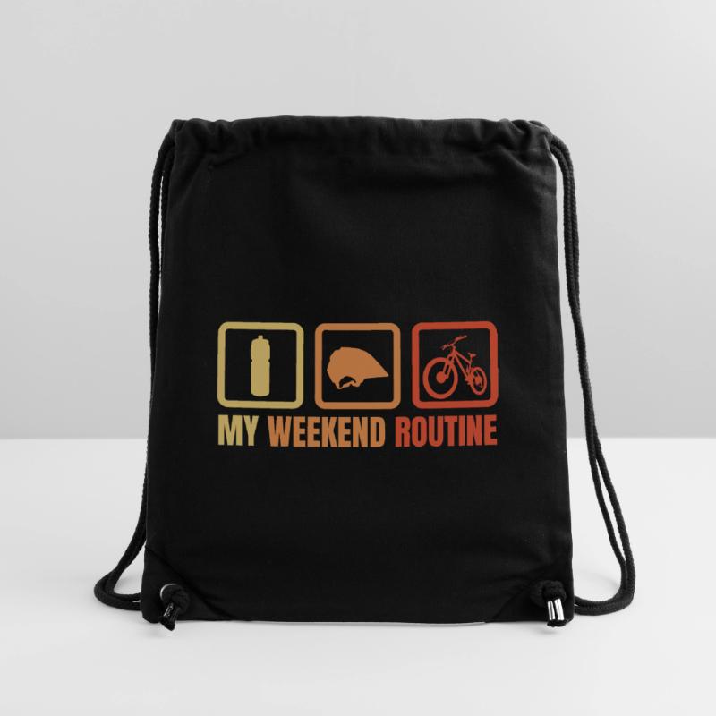 My weekend routine Stanley/Stella Recycled Gym Bag