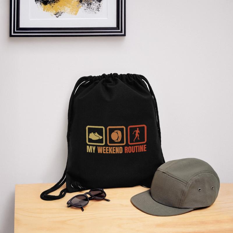 Runner Weekend Routine Stanley/Stella Recycled Gym Bag