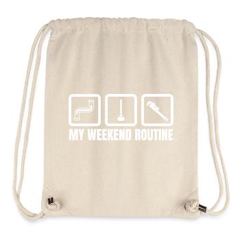 Installer Weekend - Stanley/Stella Recycled Gym Bag - natural - Front