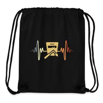 Welder Heart Palpitations Vintage - Stanley/Stella Recycled Gym Bag - black - Front