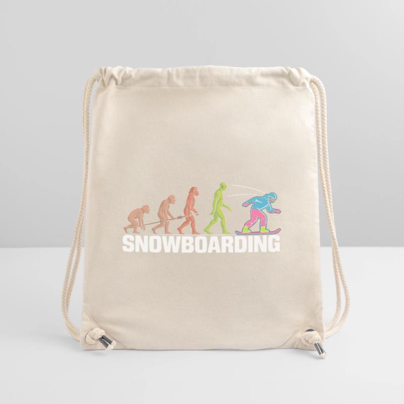 Évolution de la conception du snowboard Sac à cordon recyclé Stanley/Stella