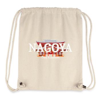 Nagoya, Japan, Osu Kannon Temple, Drawing - Stanley/Stella Recycled Gym Bag - natural - Front