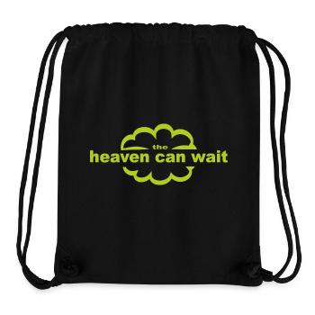 heaven_can_wait - Stanley/Stella recycelter Gym Bag - Schwarz - Vorne