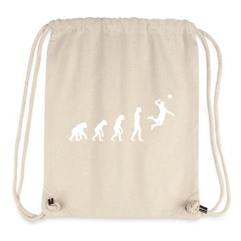 Evolution Volleyball - Stanley/Stella recycelter Gym Bag - Naturweiß - Vorne