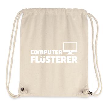 Computer Whisperer Retro-Tech - Stanley/Stella Recycled Gym Bag - natural - Front