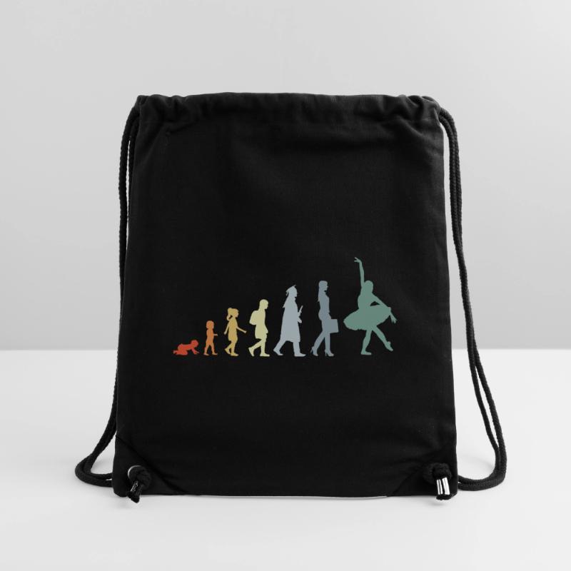 Évolution du danseur de ballet vintage Sac à cordon recyclé Stanley/Stella