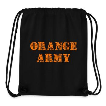 Die orange Legion für echte Fans der Niederlande # - Stanley/Stella recycelter Gym Bag - Schwarz - Vorne