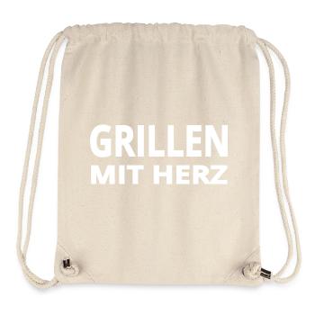 Griller - Sac à cordon recyclé Stanley/Stella - blanc naturel - Devant