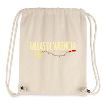 Fallas de Valencia Traca - Sac à cordon recyclé Stanley/Stella - blanc naturel - Devant