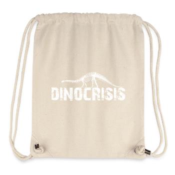 Dinocrisis - Aussterben der Dinosaurier Diplodocus - Stanley/Stella recycelter Gym Bag - Naturweiß - Vorne