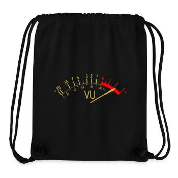 VU (volume) meter that turns out in red # - Stanley/Stella Recycled Gym Bag - black - Front