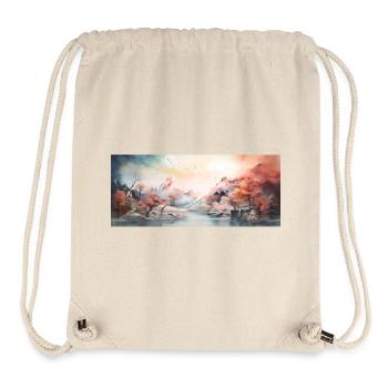 landscape - Stanley/Stella Recycled Gym Bag - natural - Front
