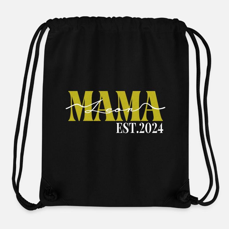 Mama Leon Muttertag - Stanley/Stella recycelter Gym Bag - Schwarz