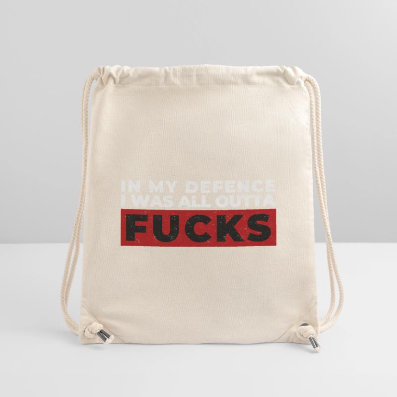 Bold Expressive Protest Design Stanley/Stella Recycled Gym Bag