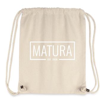 Matura Est. 2026 - Stanley/Stella Recycled Gym Bag - natural - Front