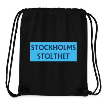 Stockholm Pride - Stanley/Stella Recycled Gym Bag - black - Front