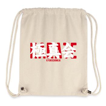 Kyokushin Karate Kampfsport-Dojo Kanji Japan - Stanley/Stella recycelter Gym Bag - Naturweiß - Vorne