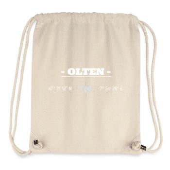 Coordinates Olten - Stanley/Stella Recycled Gym Bag - natural - Front