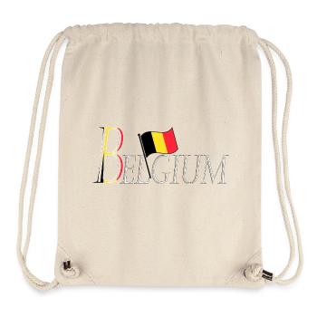 Flag Belgium: an elegant patriotic appearance - Stanley/Stella Recycled Gym Bag - natural - Front