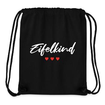 Eifelkind Eifel Eifler Heimat Natur Ahrtal Dorf - Stanley/Stella recycelter Gym Bag - Schwarz - Vorne