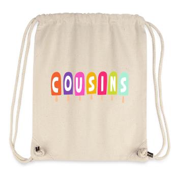 Cousins – Popsicles - Stanley/Stella Recycled Gym Bag - natural - Front