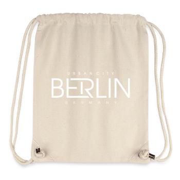 Berlin Skyline Silhouette Deutschland - Stanley/Stella recycelter Gym Bag - Naturweiß - Vorne