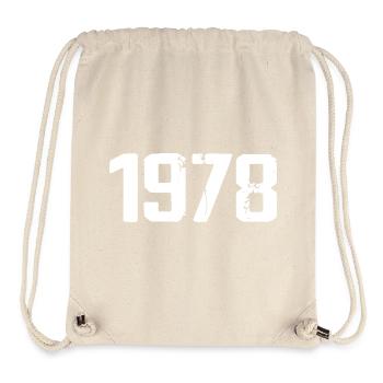 1978 - Awesome since 1978 - Stanley/Stella Recycled Gym Bag - natural - Front