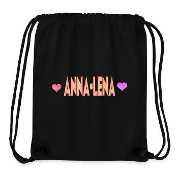 Anna-Lena - Stanley/Stella recycelter Gym Bag - Schwarz - Vorne