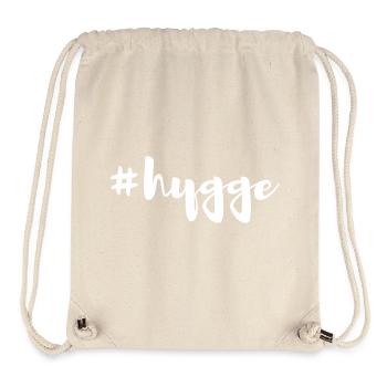 Hygge Wohlfühlen Quote Hashtag Wohnen Skandinavien - Stanley/Stella recycelter Gym Bag - Naturweiß - Vorne