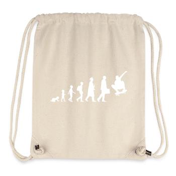Development of a skateboarder - Stanley/Stella Recycled Gym Bag - natural - Front