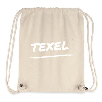Texel Schriftzug - Stanley/Stella recycelter Gym Bag - Naturweiß - Vorne