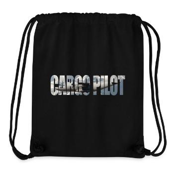 Cargo pilot C-27 - Stanley/Stella recycelter Gym Bag - Schwarz - Vorne