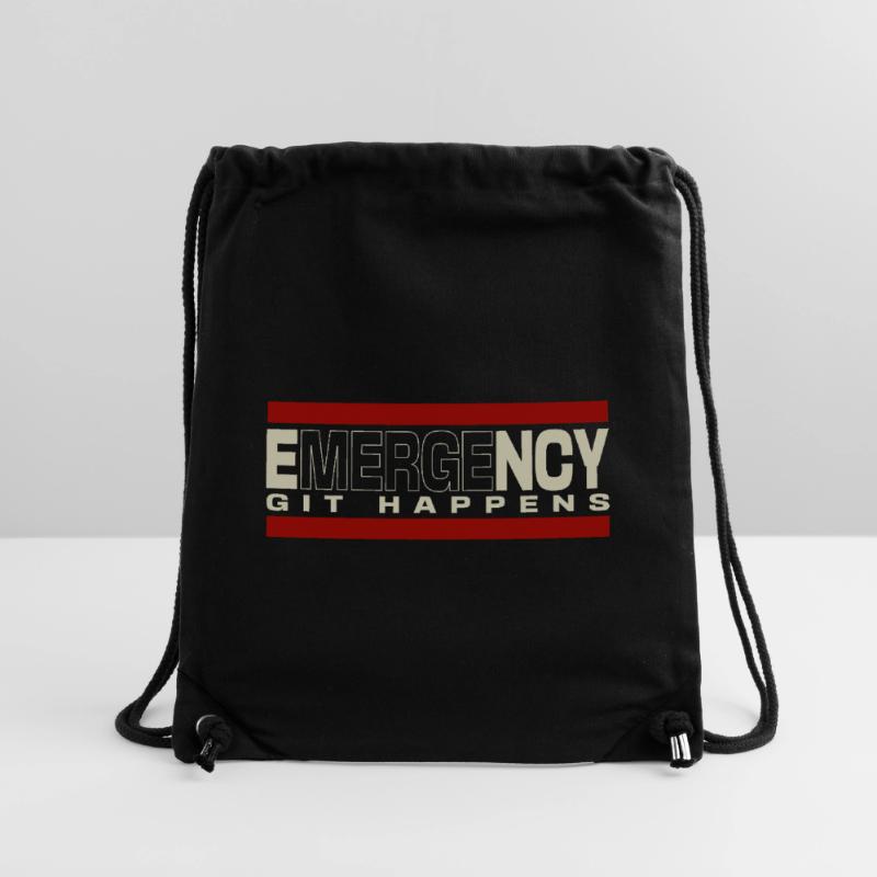 Nerd geek git d’urgence se produit Sac à cordon recyclé Stanley/Stella